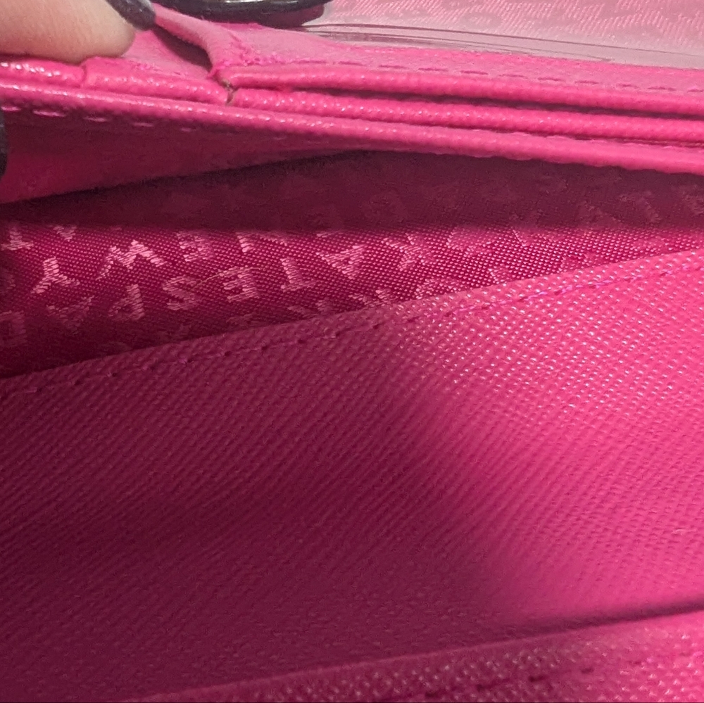 Kate Spade Stac Newbury Hot Pink Wallet - Picture 4 of 8